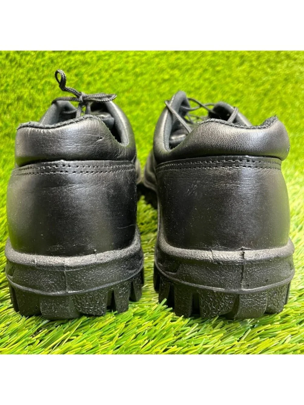 Rocky Postal TMC 5101 Mens Size 9 Black Leather Slip Resistant Oxford Shoes